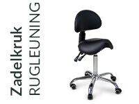 Zadelkruk met rugleuning